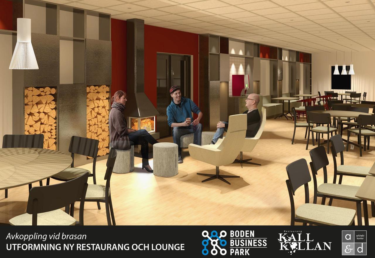 Boden Business Park Hotell Exteriör bild